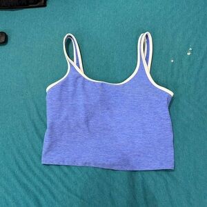 Athletic Works Blue Camisole with White Trim